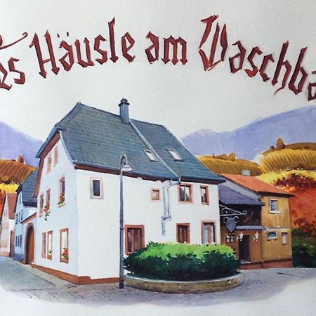 에덴코벤 Altes Haeusle Am Waschbach-Weinberg 아파트 외부 사진